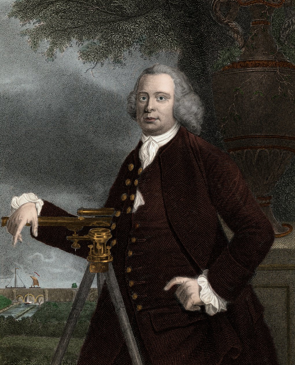 James Brindley Engelsk ingeniør - James Brindley av Anonymous Anonymous