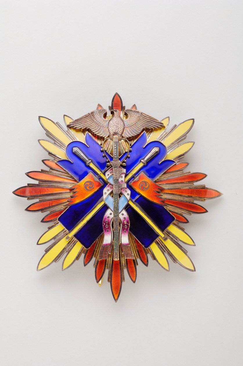 Japan - Order of Golden Milan: 1. og 2. klasse plate - slutten av 1800-tallet av Anonymous Anonymous