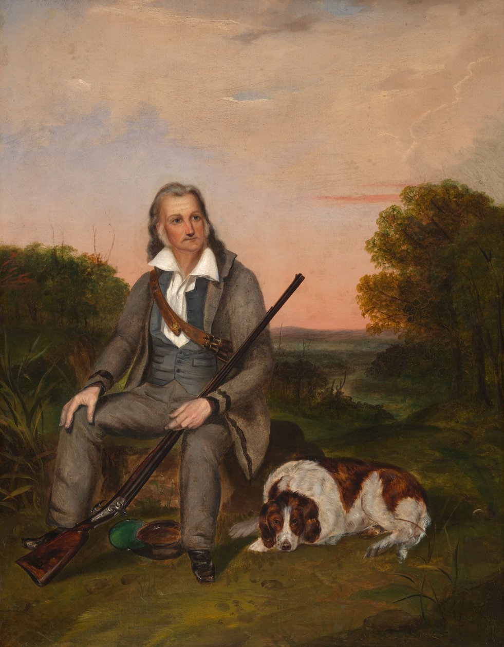 John James Audubon (1785–1851), ca. 1841 (olje på lerret) av Anonymous Anonymous