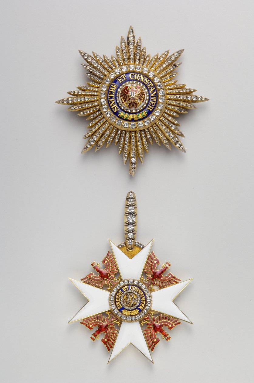 Kongeriket Preussen - Den røde ørns orden - Insignia for stort kors - Tidlig på 1900-tallet av Anonymous Anonymous