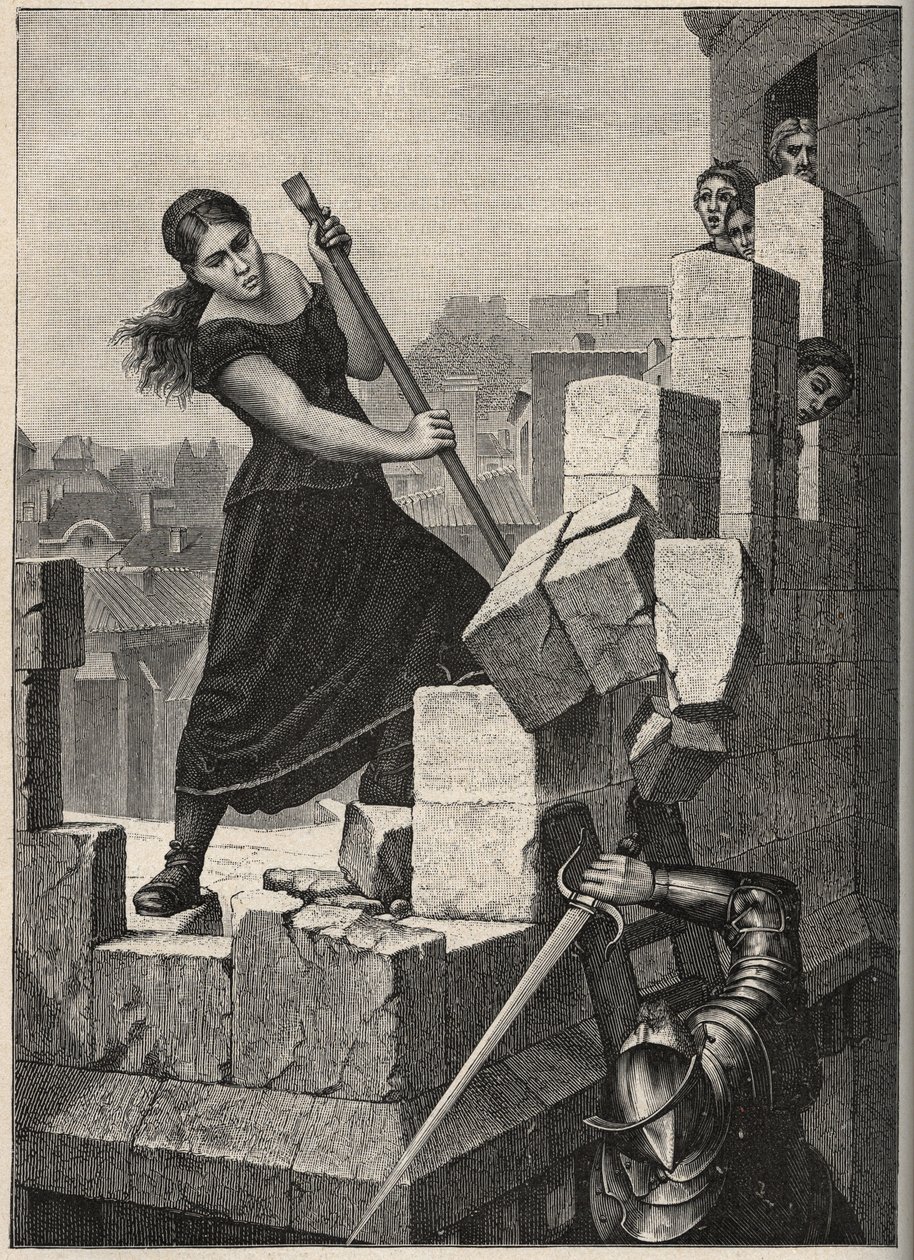 Marguerite Catherine Ponsoye aka Margot Delaye here in may 1570 defending city of Montelimar (France) aganist army of Ludovic of nassau - Marguerite Catherine Ponsoye known as “” la Gandonne” or Margot Delaye here in April 1570 in Montelimar where she part av Anonymous Anonymous