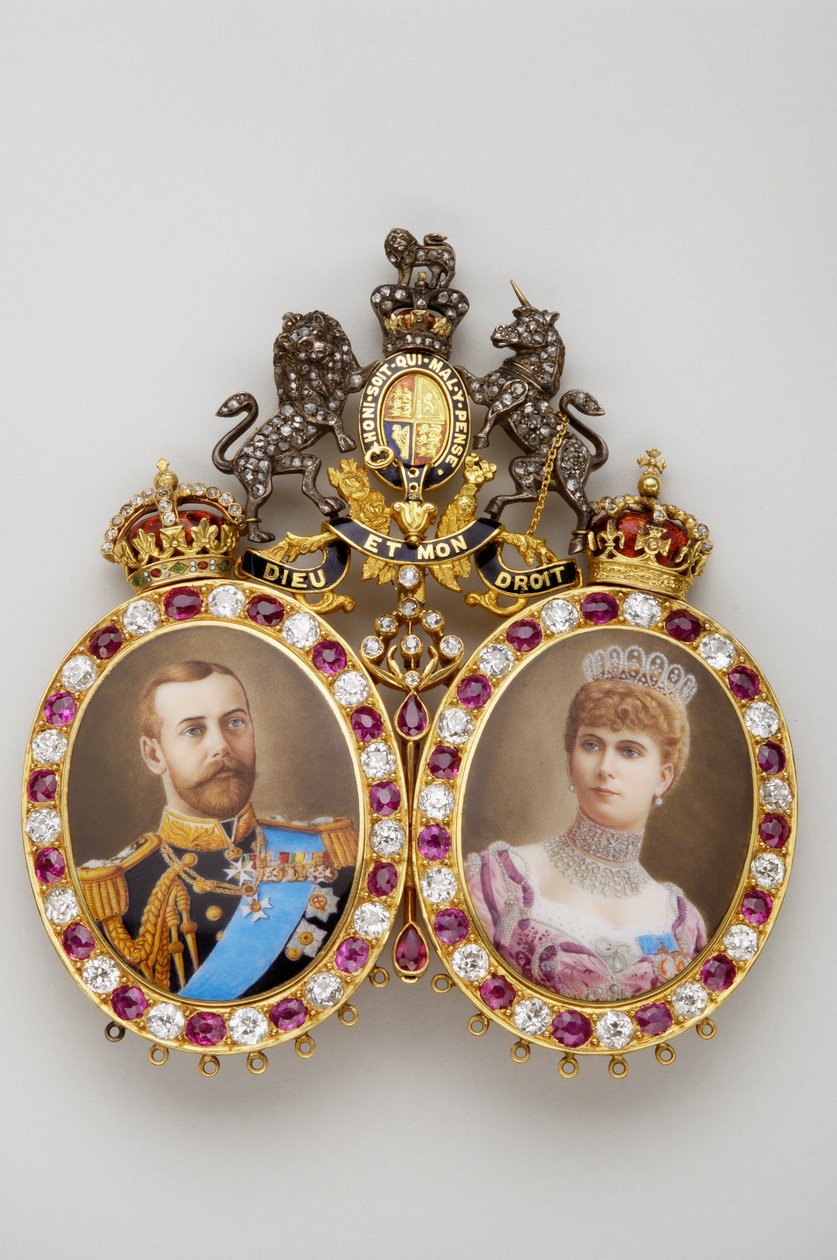 Miniatyrer av kong George V og dronning Mary (1925-1950) av Anonymous Anonymous