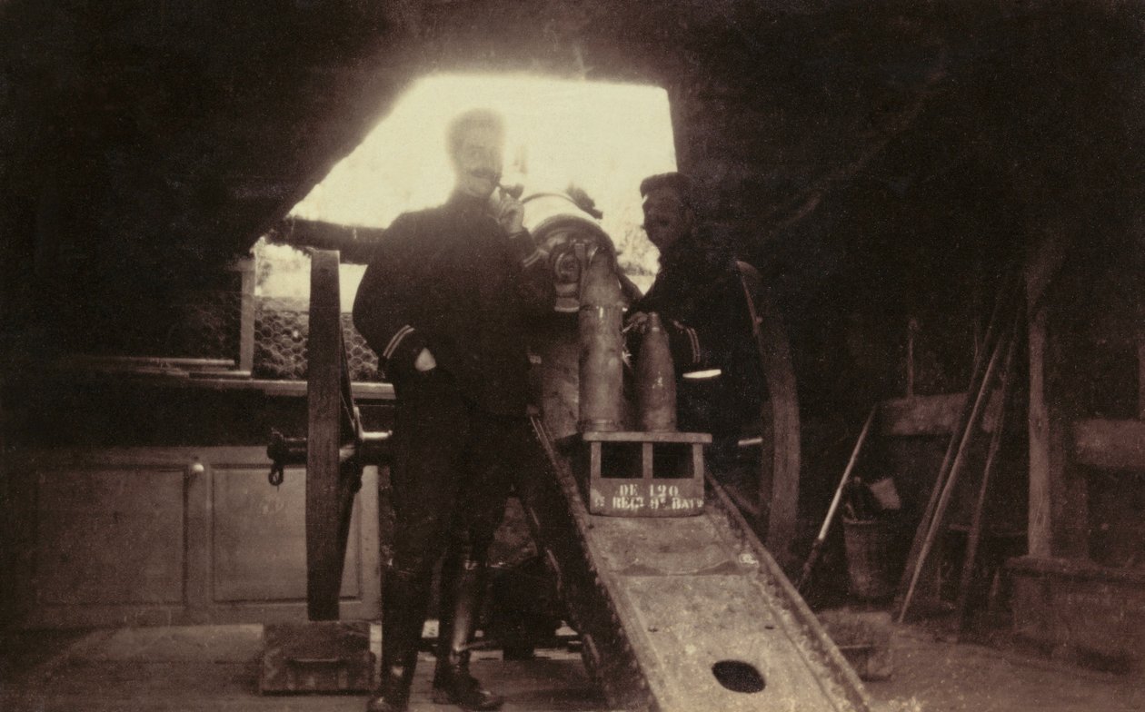 Fotografi fra et personlig album av en infanteriløytnant under de første månedene av første verdenskrig (1. Iere av Anonymous Anonymous