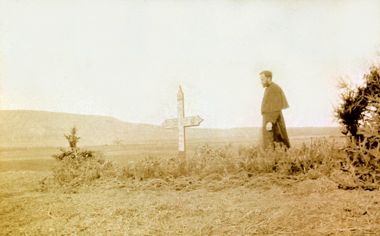 Fotografi fra et personlig album av en infanteriløytnant under de første månedene av første verdenskrig (1. Iere av Anonymous Anonymous