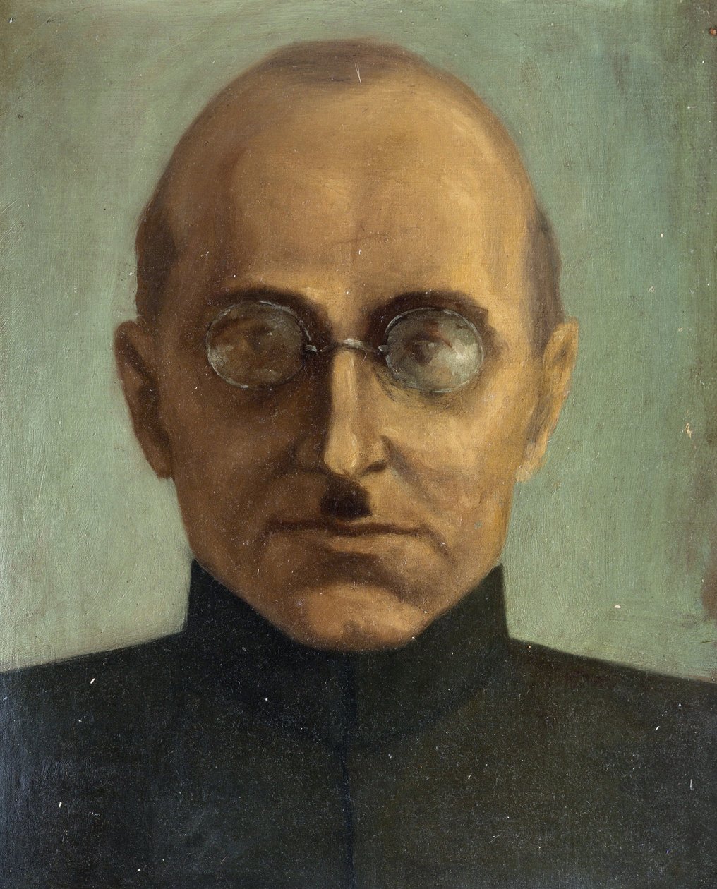 ""Portrett av Lavrenty Beria (eller Lavrenti Beriya) (1899-1953) sovjetisk statsoffisiell"" Anonymt maleri Privat samling av Anonymous Anonymous