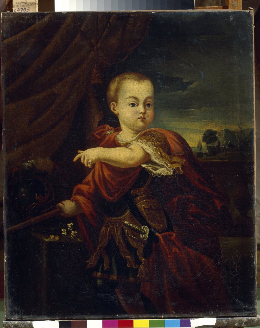 Portrett av tsaren av Russie Ivan VI Antonovich (Romanov av Anonymous Anonymous
