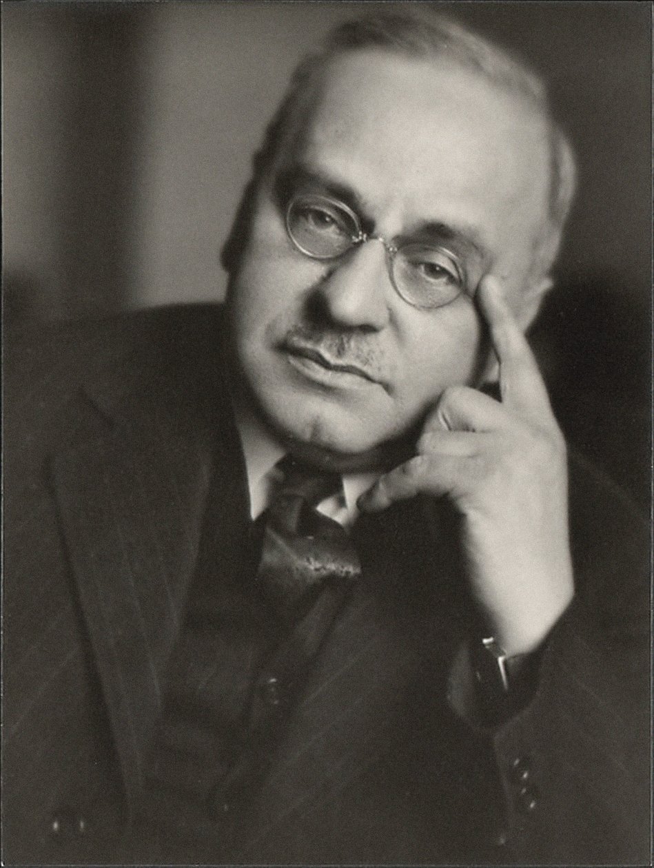 Portrett av Alfred Adler (1870-1937), Anonym. Fotografi av Anonymous Anonymous