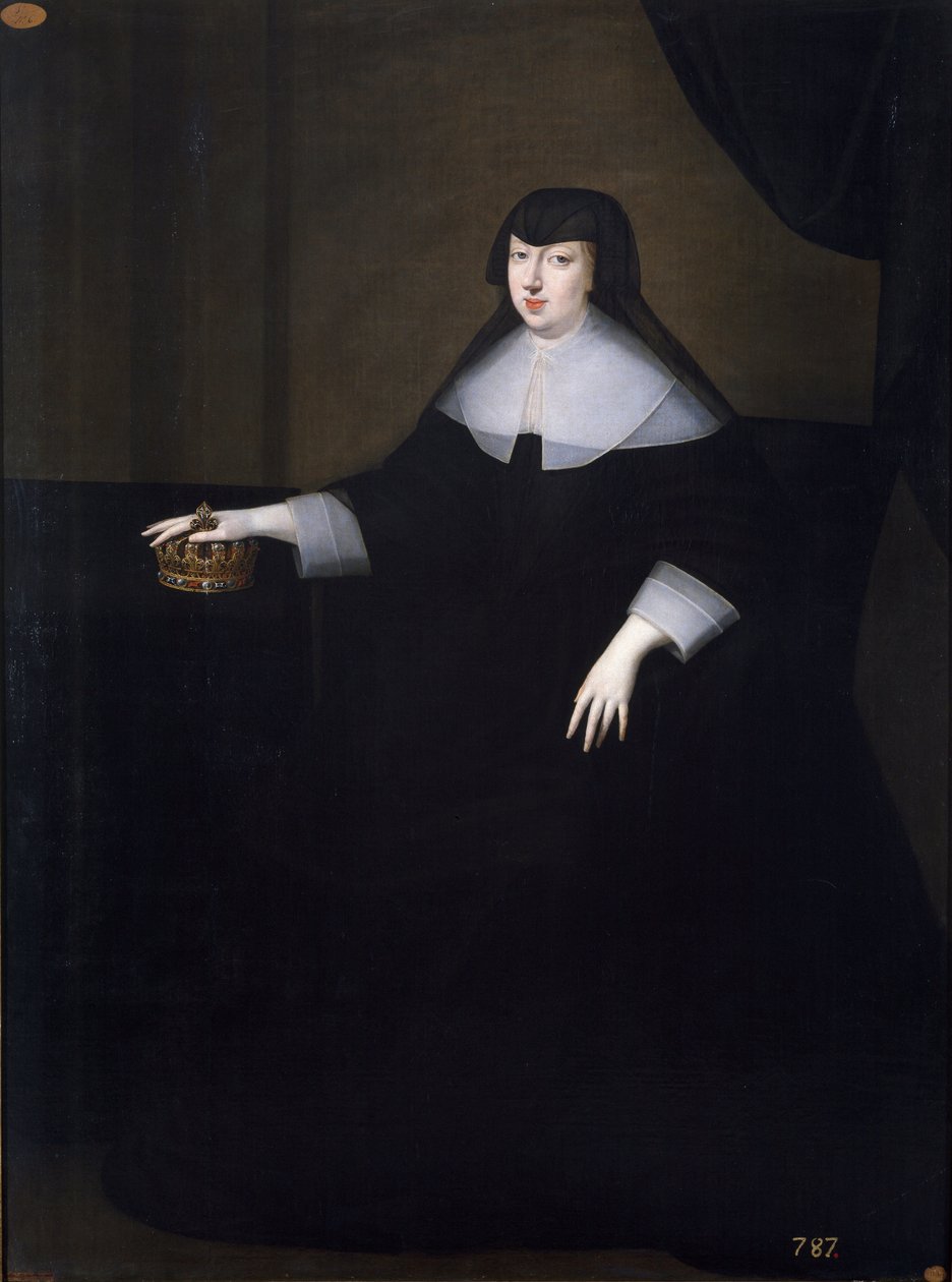 Portrett av Anne av Østerrike (D