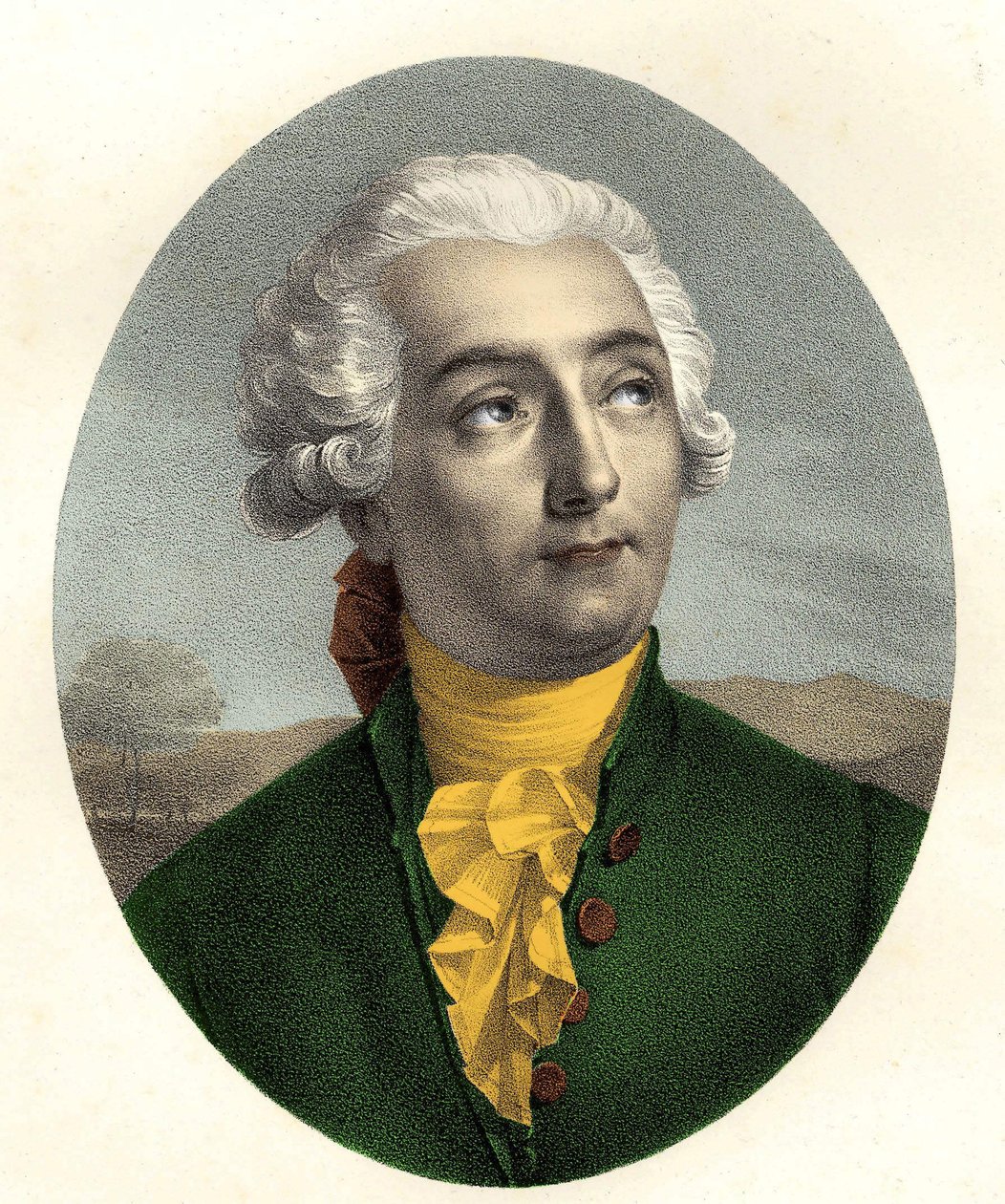 Portrett av Antoine Laurent de Lavoisier (1743-1794) av Anonymous Anonymous