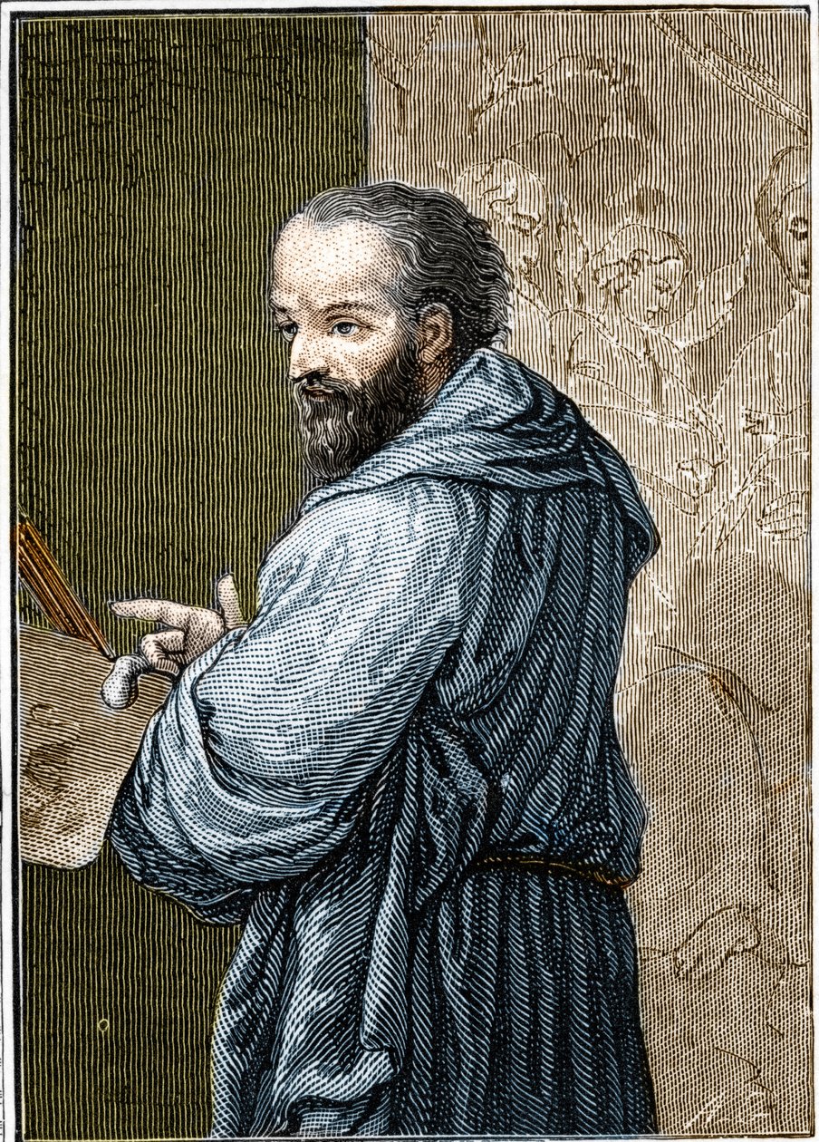 Portrait of Antonio Allegri dit Il Correggio (The Correge av Anonymous Anonymous