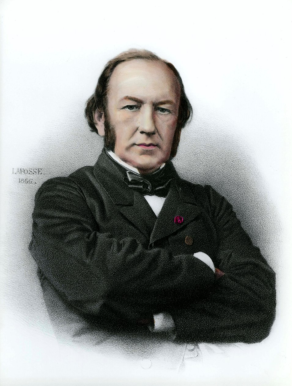 Portrett av Claude Bernard (1813 - 1878) fransk fysiolog. av Anonymous Anonymous