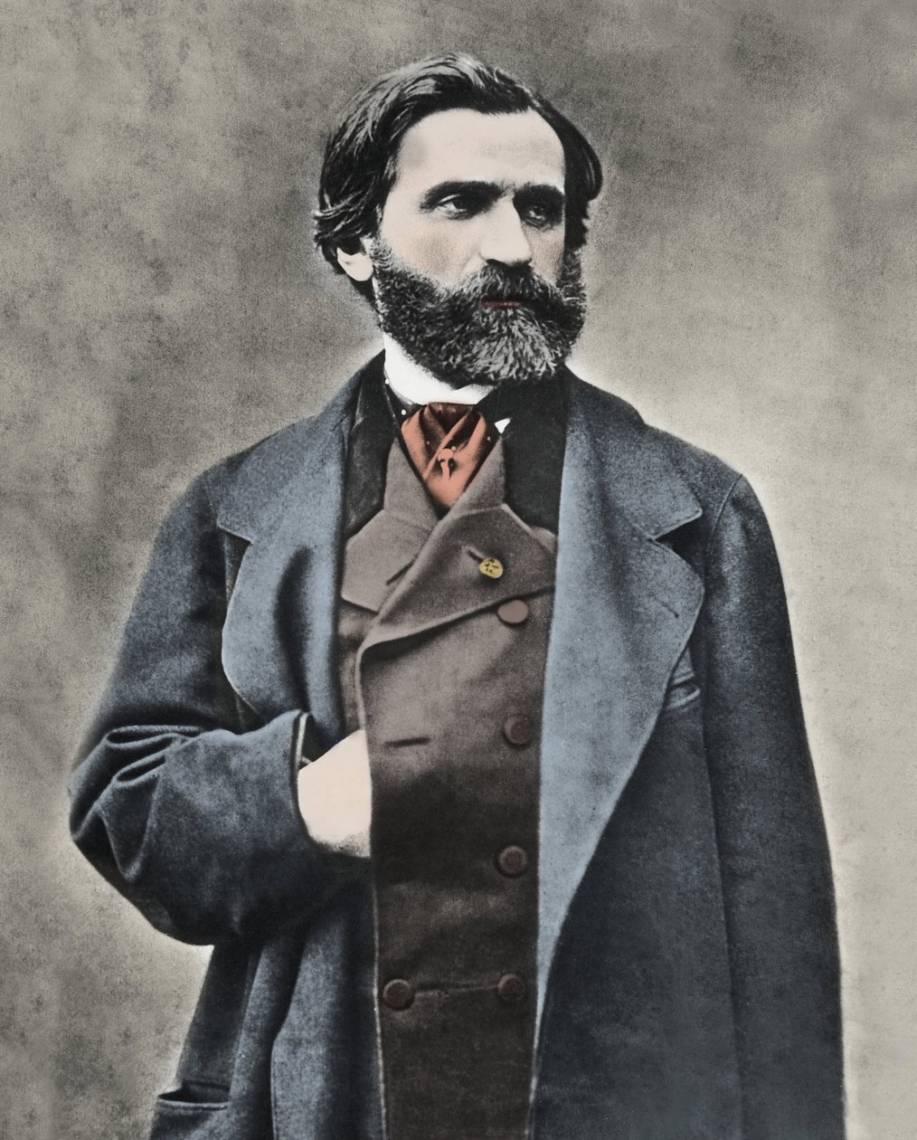 Portrett av Giuseppe Verdi av Anonymous Anonymous