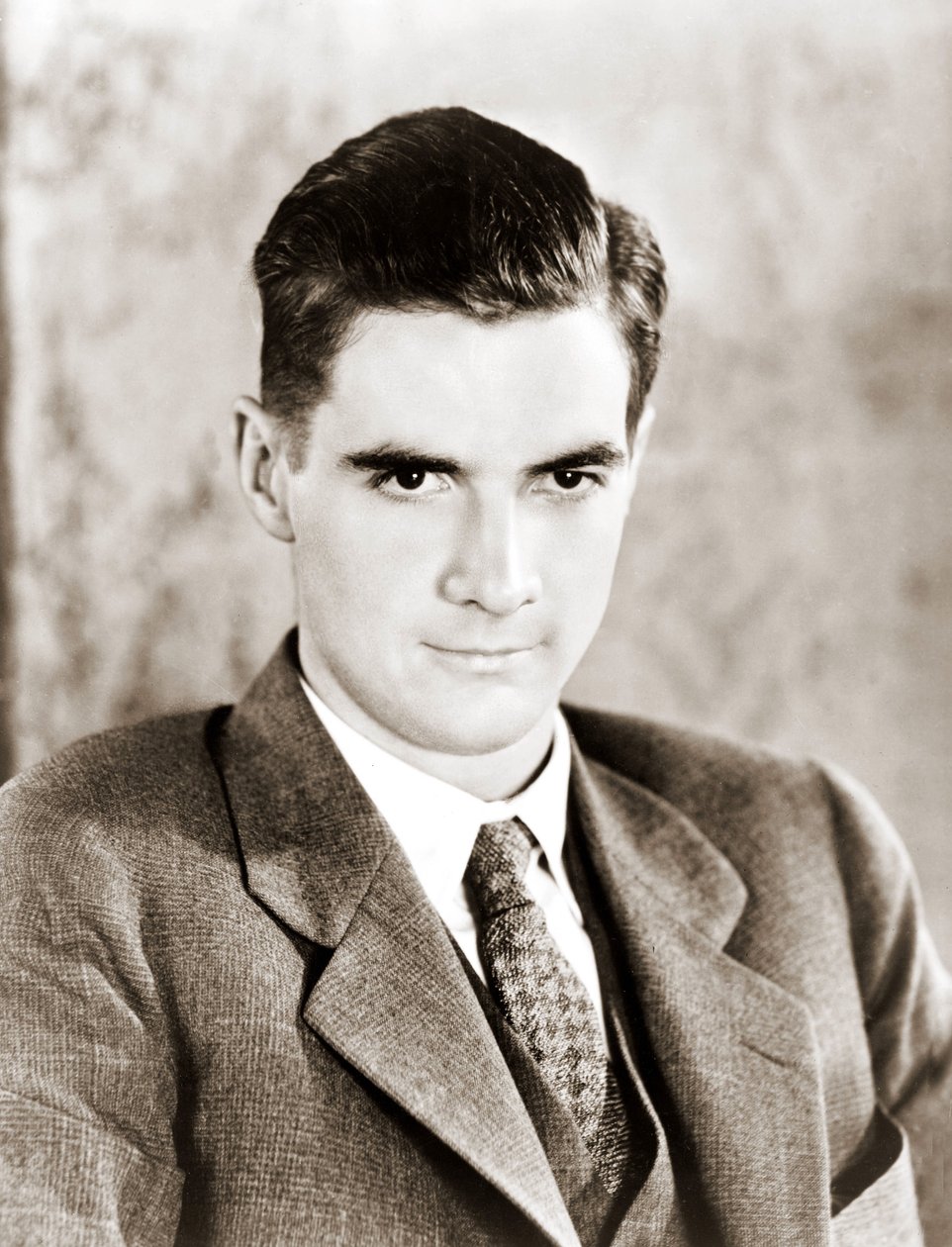 Portrett av Howard Robard Hughes i 1934. Amerikansk filmprodusent og industri. 1905-1976. av Anonymous Anonymous