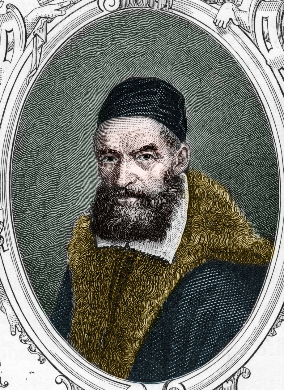 Portrait of Jacopo Palma il Vecchio (Old or Old av Anonymous Anonymous