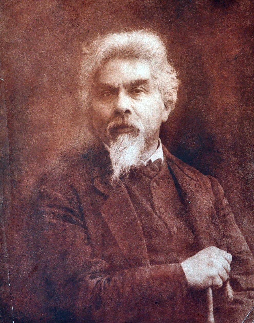 Portrett av Jan Toorop (1858-1928), Anonym . Albumin bilde. Privat samling av Anonymous Anonymous
