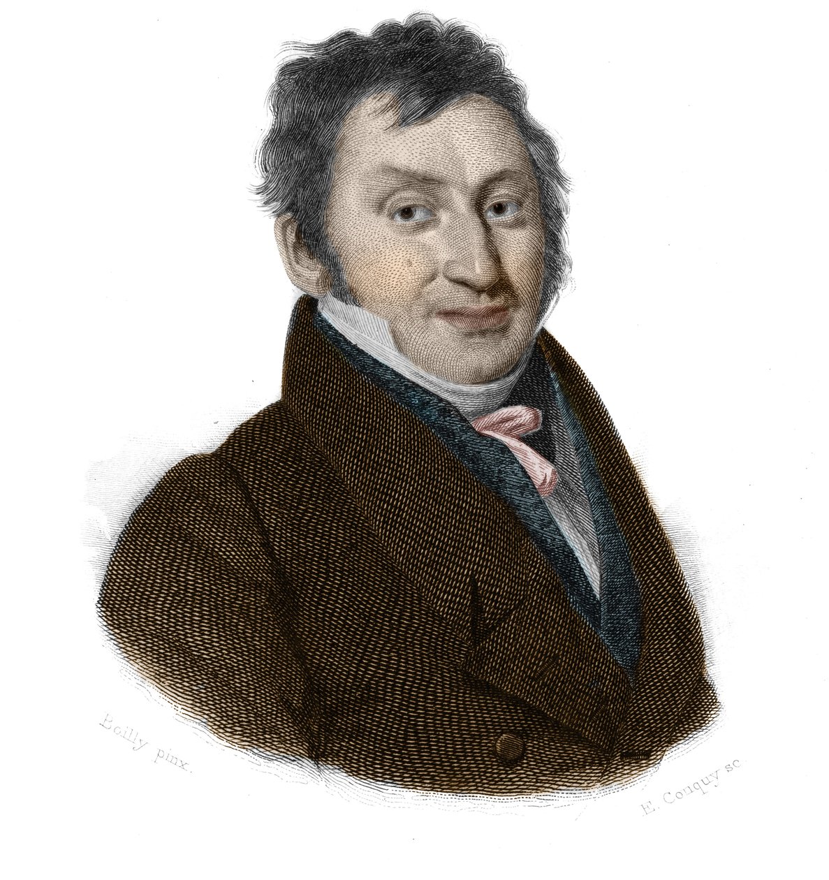 Portrait of Jean Antoine BEAUVISE (1786-1836) Chemist and dry cleaner francais in “Portraits et histoire des hommes utile: hommes et femmes de tous pays et de tous conditions, qui have acquired rights to the rebirth of men” published and propages by the So av Anonymous Anonymous