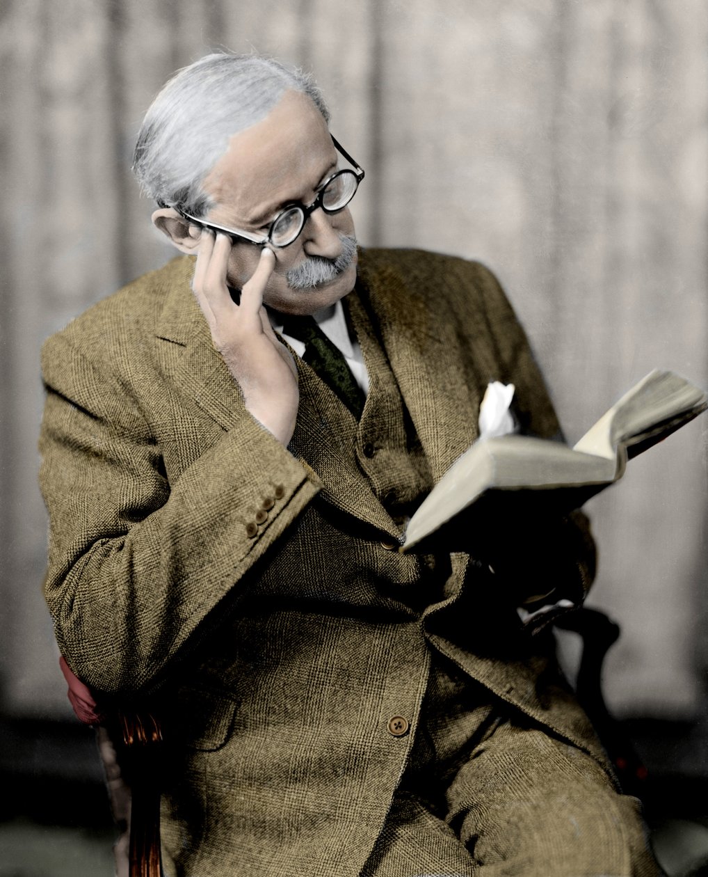 Portrett av Leon Blum (1872-1950), fransk politiker rundt 1940 av Anonymous Anonymous
