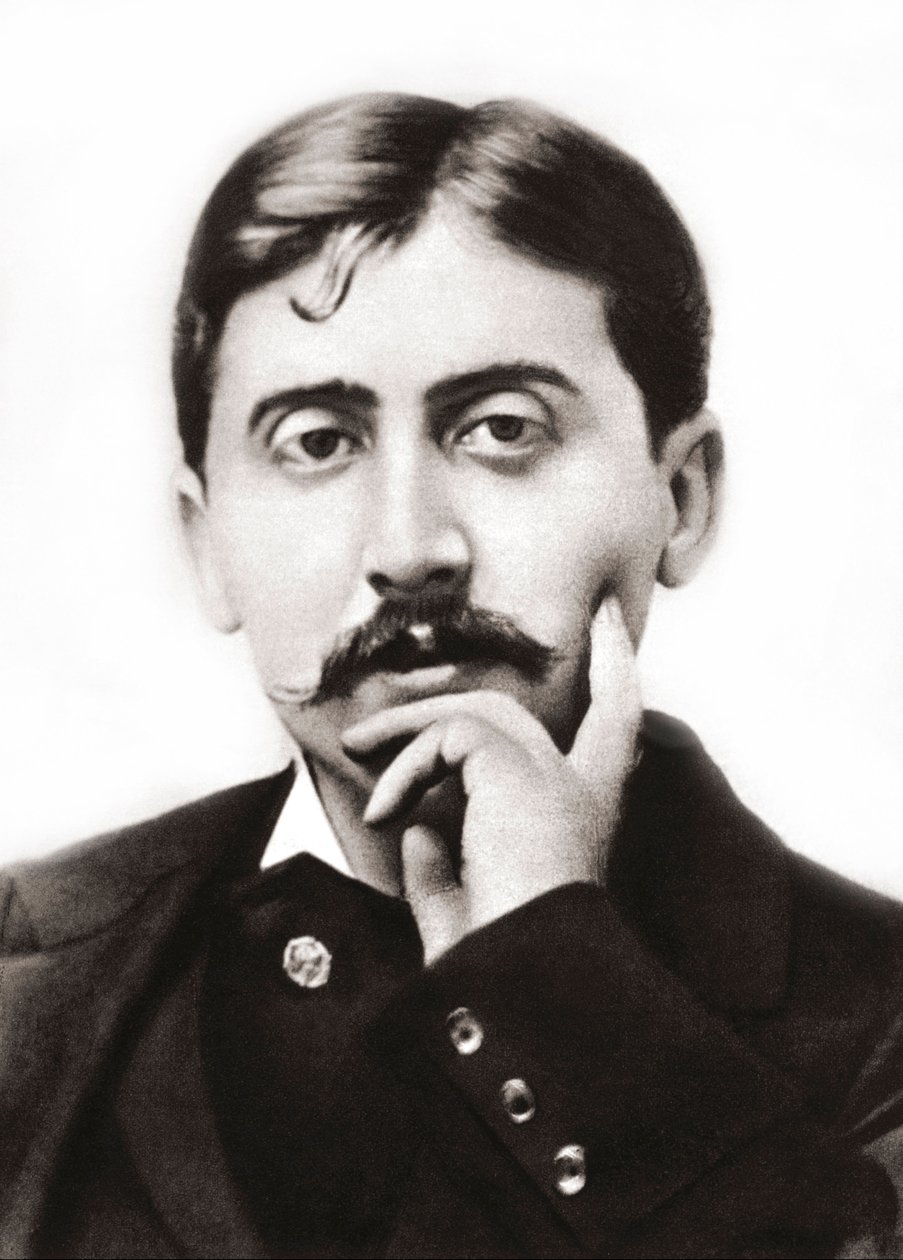 Portrett av Marcel Proust (1871-1922), fransk forfatter rundt 1900 av Anonymous Anonymous