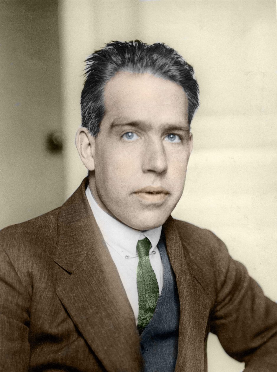 Portrett av Niels Bohr (1885 - 1962), Nobelprisen i fysikk i 1922. av Anonymous Anonymous