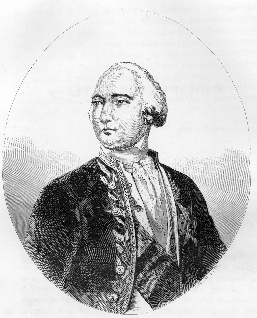 Portrett av Philippe Egalite (1747-1793), Louis Philippe II Joseph d