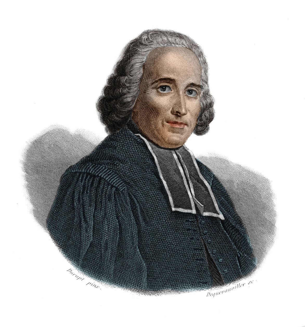 Portrett av Robert Joseph (Robert-Joseph) Pothier (1699-1772), fransk juriskonsulent i "Portretter og historie om nyttige menn: menn og kvinner i alle land og av alle forhold, som har ervervet rettigheter til anerkjennelse av menn" publisert og pr av Anonymous Anonymous