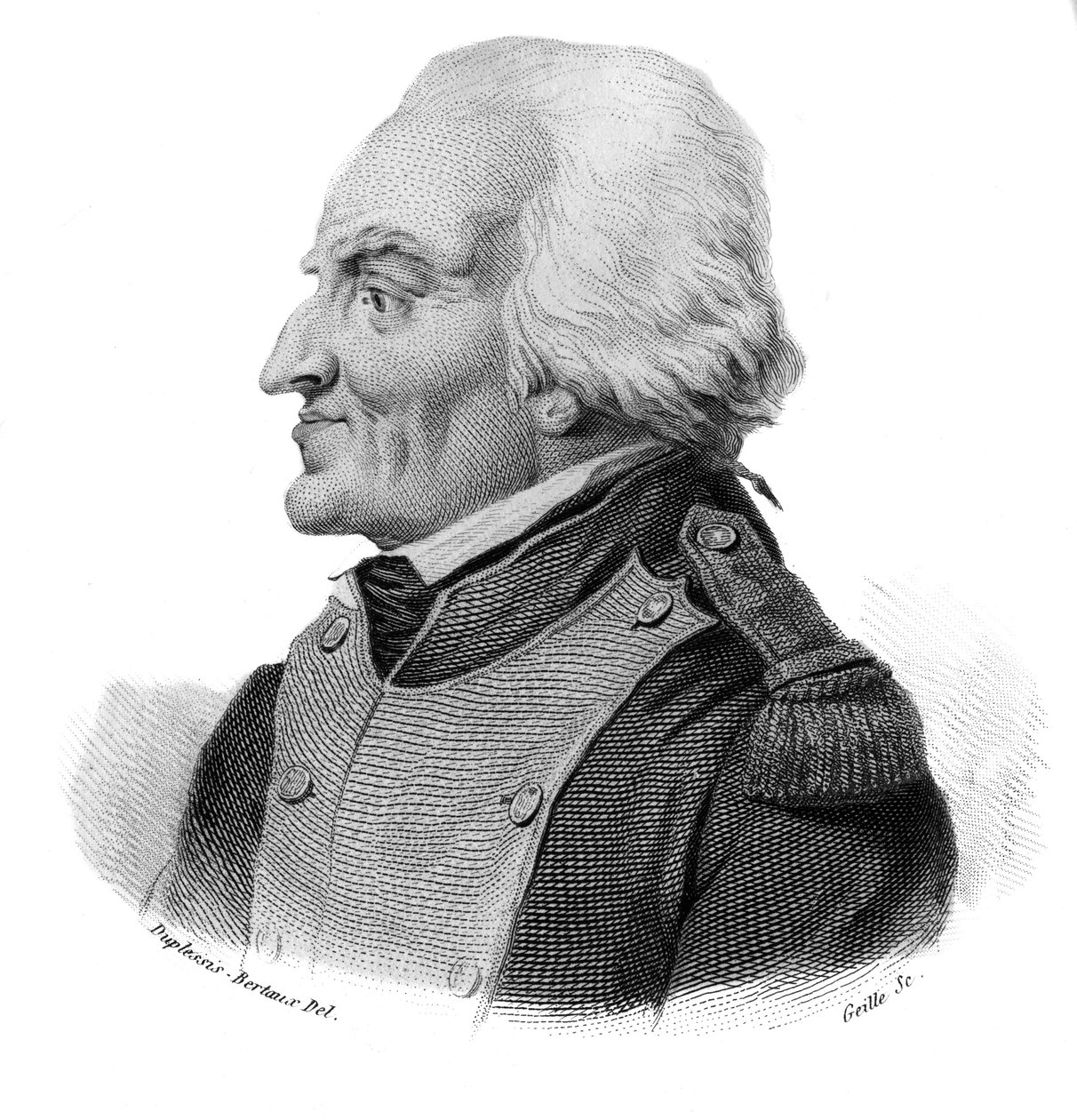 Portrett av Theophile Malo Corret de La Tour (eller Latour) d