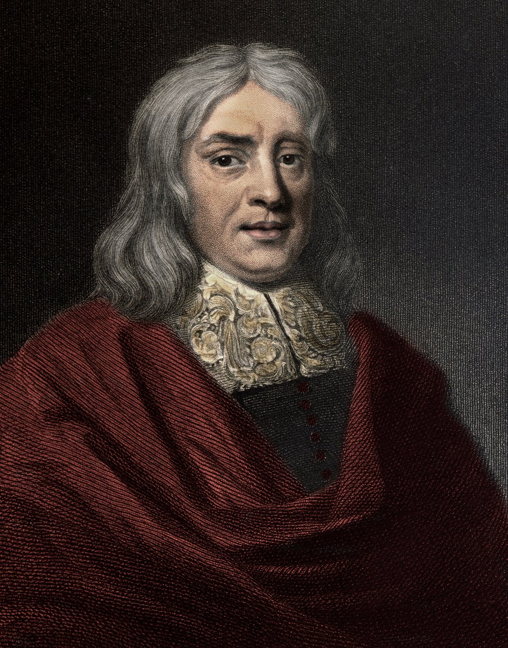 Portrett av Thomas Sydenham (1624-1689), engelsk lege - Thomas Sydenham 1624-1689, engelsk lege av Anonymous Anonymous