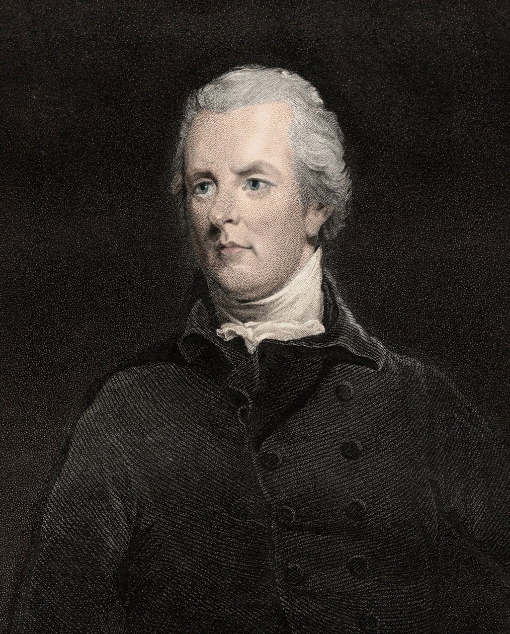 Portrett av William Pitt den unge (1759-1806), britisk statsminister av Anonymous Anonymous