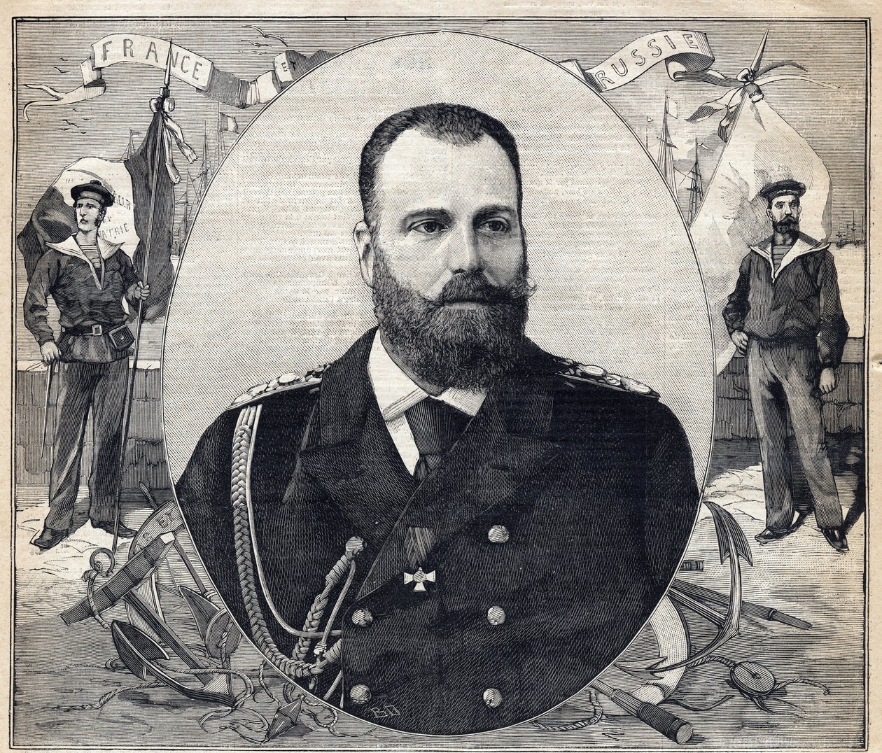 Portrett av storhertugen Alexandrovich Romanov av Anonymous Anonymous