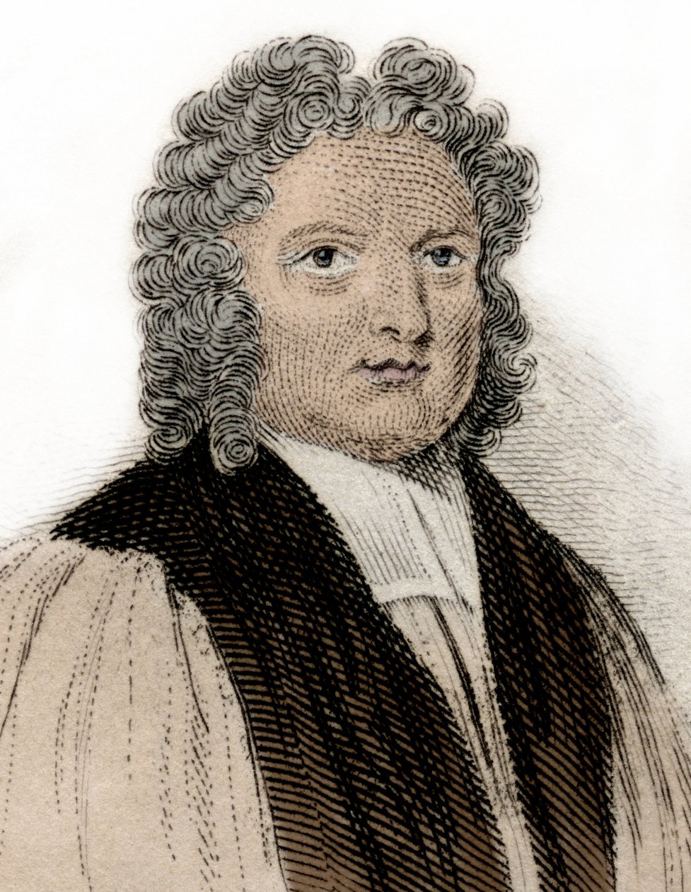 Portrett av festen til Rochester Francis Atterbury (1663-1732), bokstavelig mann og politiker. Gravering av 1800-tallet. Milanese av Anonymous Anonymous