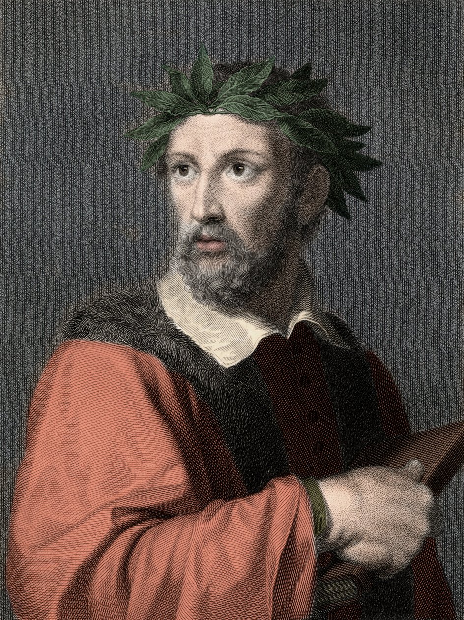 Portrett av forfatteren Torquato Tasso (Le Mupe av Anonymous Anonymous