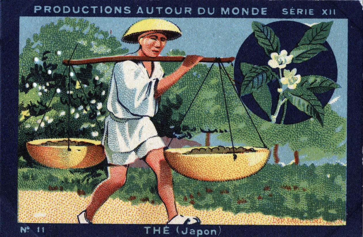 Produksjoner over hele verden: I Japan. 1933 kromolitografi i "" Joseph-Milliat Album"" av Anonymous Anonymous