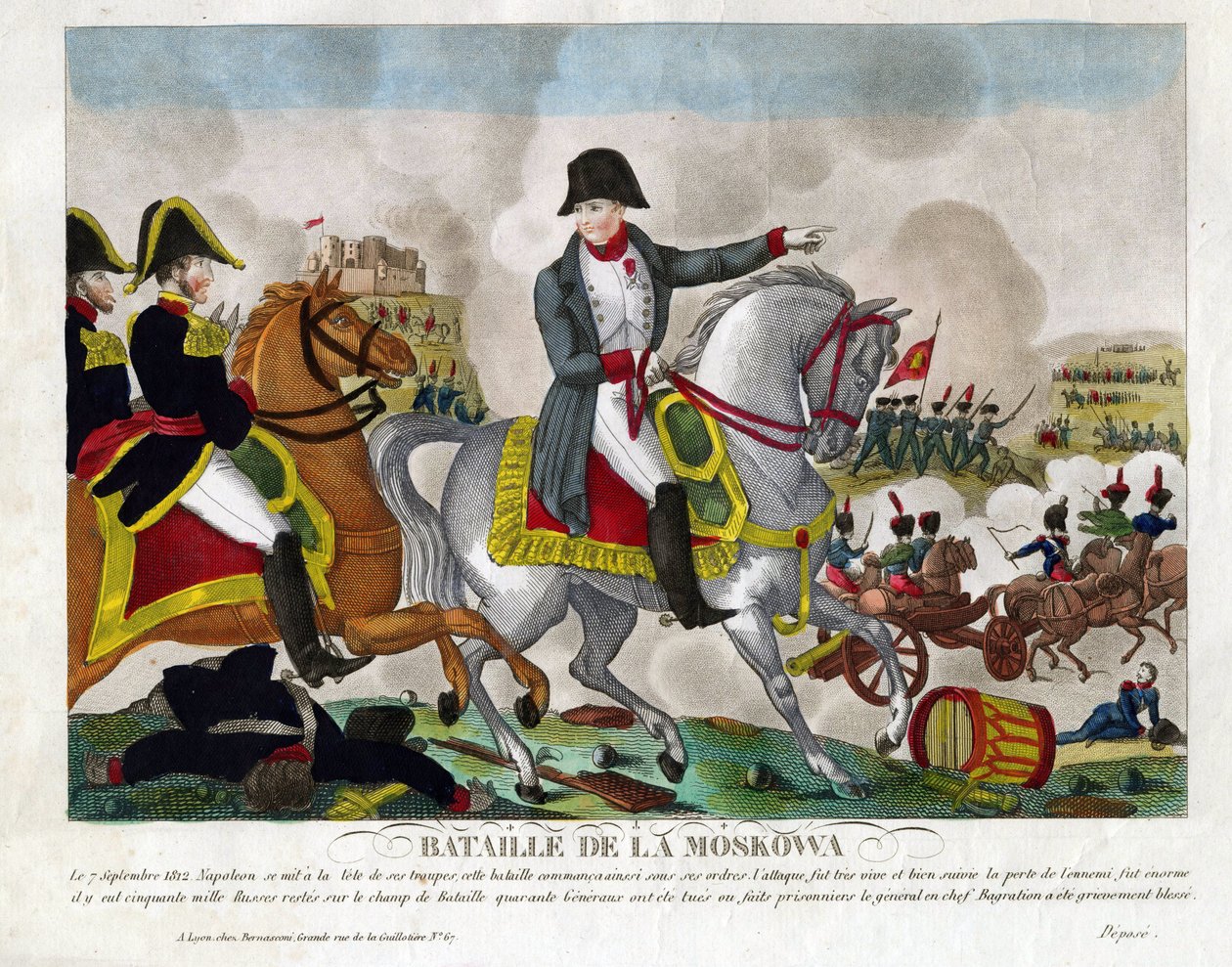 Slaget ved Borodino 26. august av Anonymous Anonymous