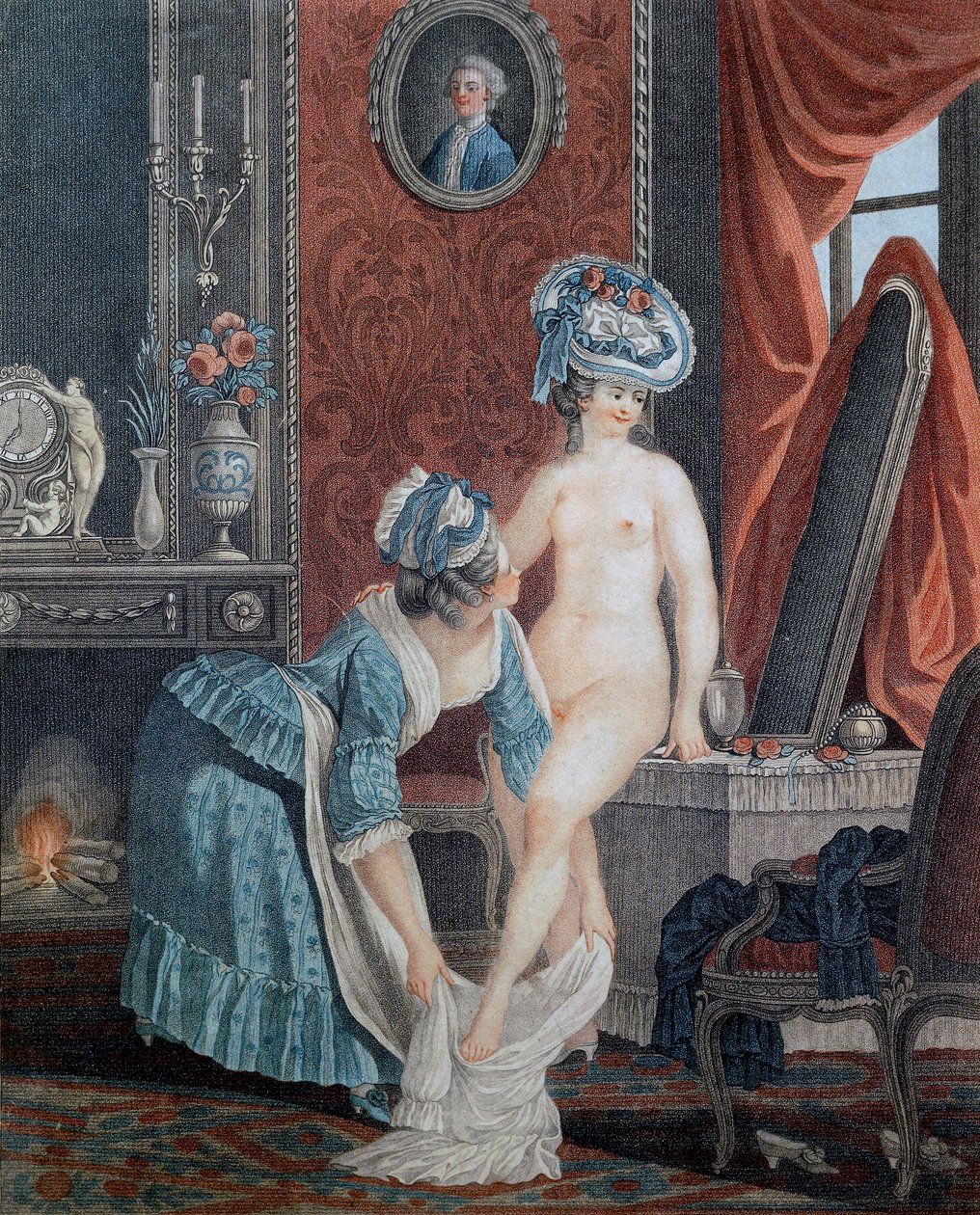 Toalettet av Louis Marin Bonnet (1736 - 1793). av Anonymous Anonymous
