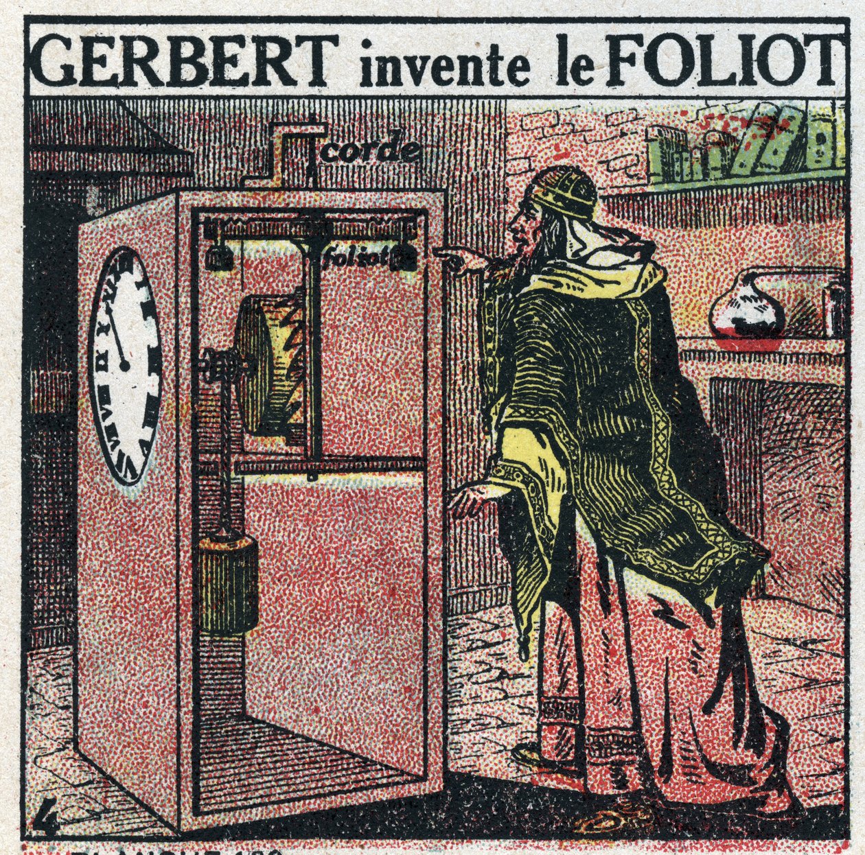 Tid: klokken har vekt. Gerbert d