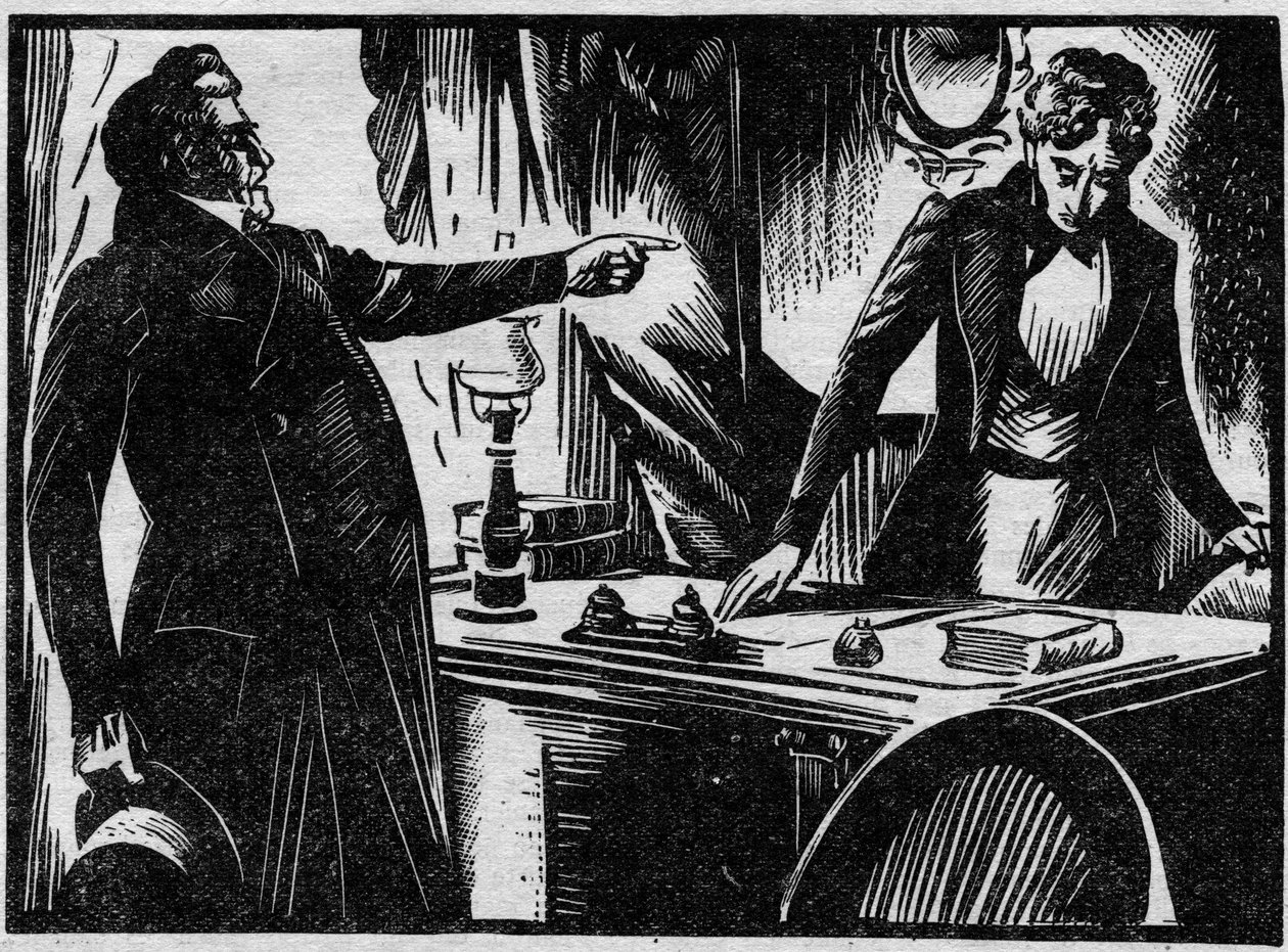 Various facts: the arrest and trial in the Herault court of Edmond Couty Lappommerais, murderer by poisoning several of his mistresses, in 1863. Illustration taken from “” Le petit journal illustrious”” 1931 av Anonymous Anonymous