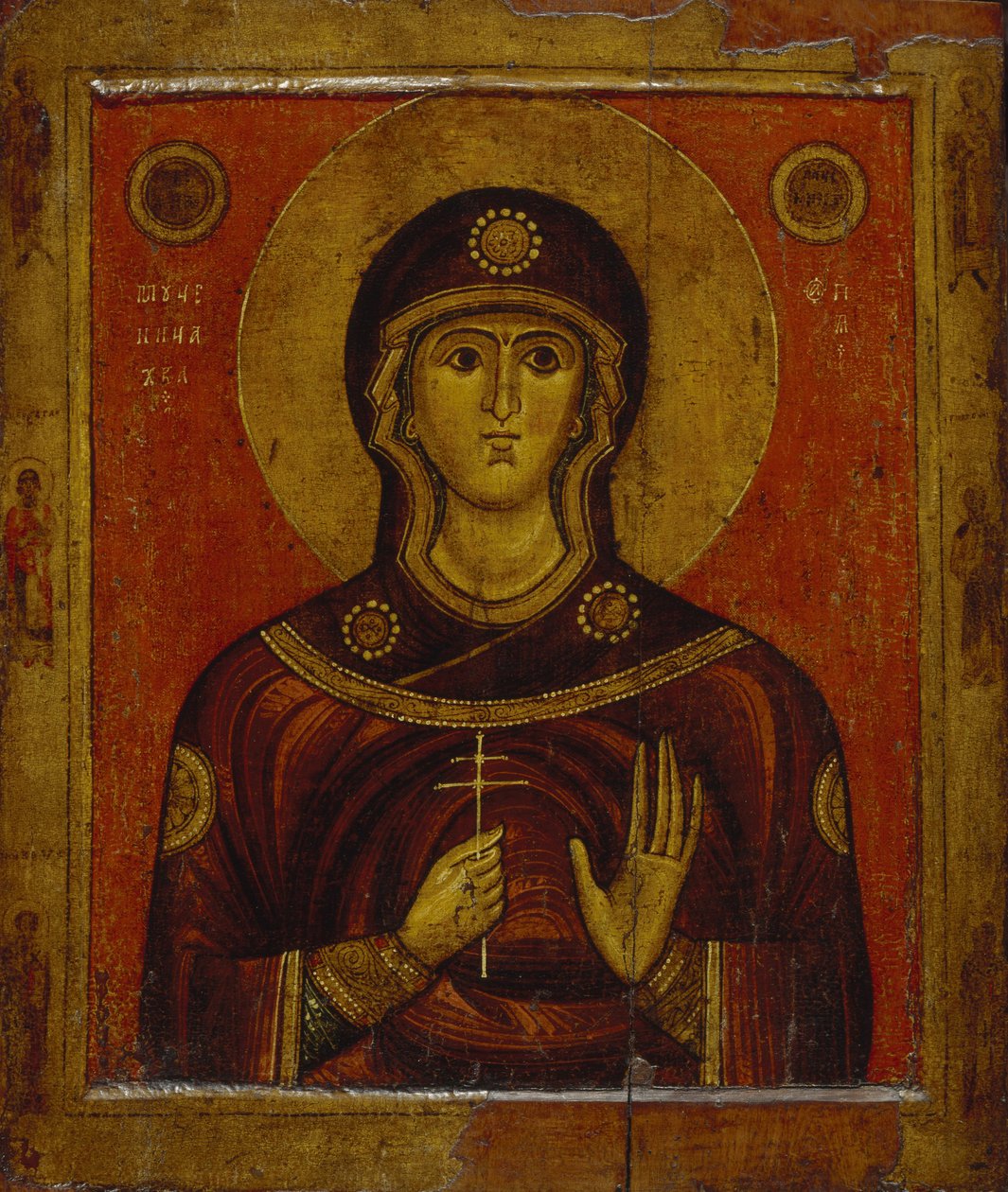 Saint Juliana, tidlig på 1200-tallet. av Anonymous Russian icon painter