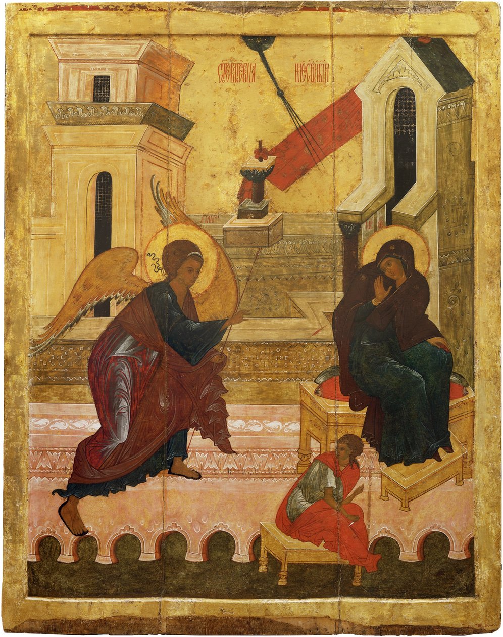 Bebudelsen, midten av 1500-tallet av Anonymous Russian icon painter