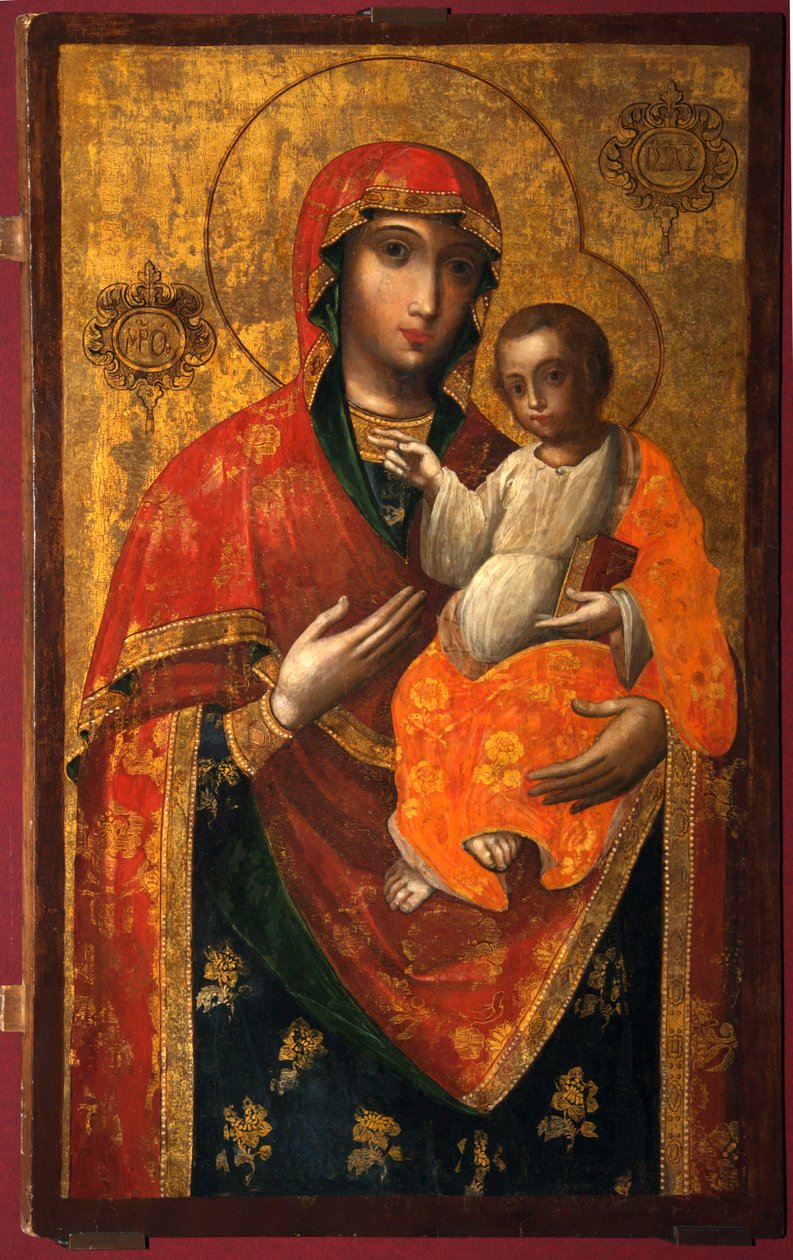 Ilyin-Chernigov-ikonet til Guds mor, 1700-tallet av Anonymous Russian icon painter