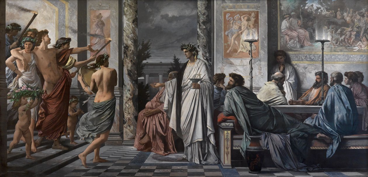 Platons gjestebud av Anselm Feuerbach