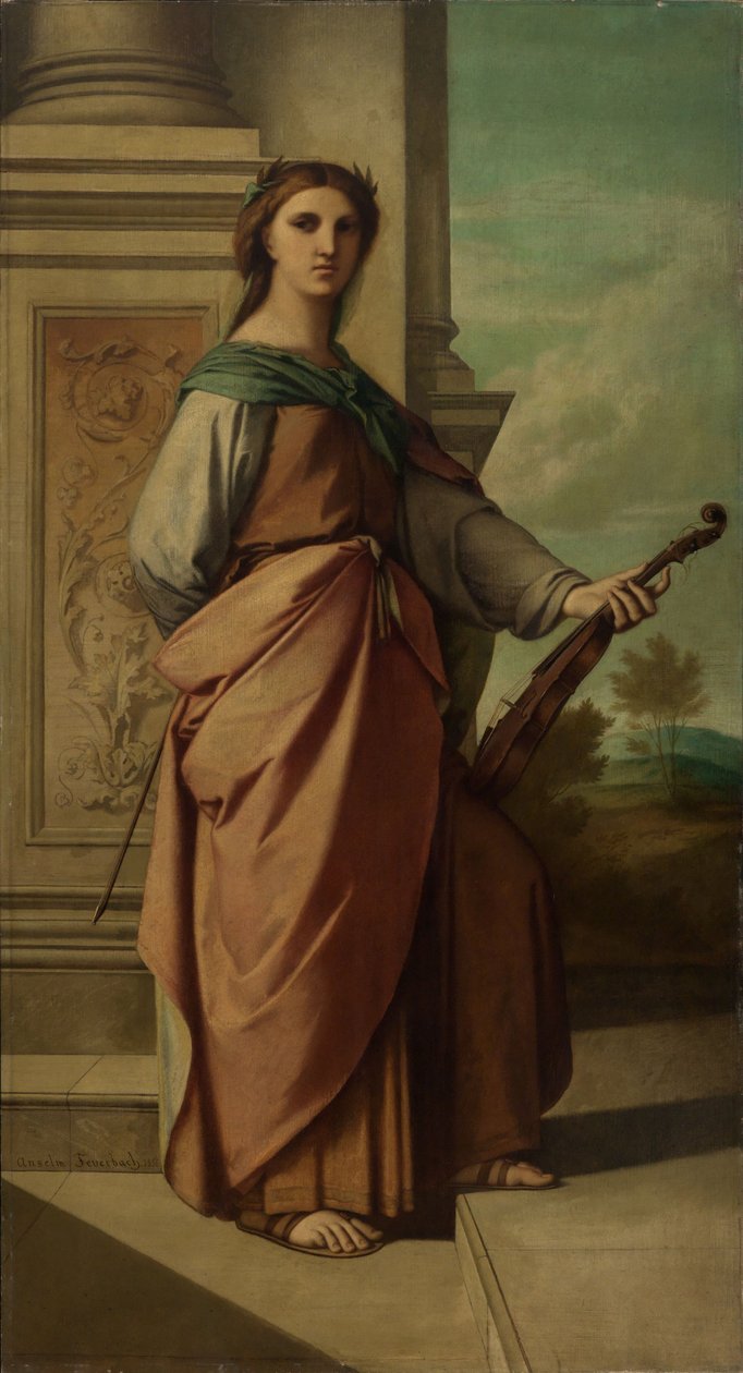 Den musikalske poesien av Anselm Feuerbach