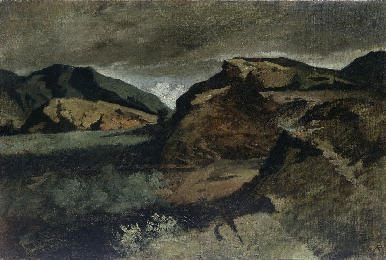 Heroisk landskap av Anselm Feuerbach