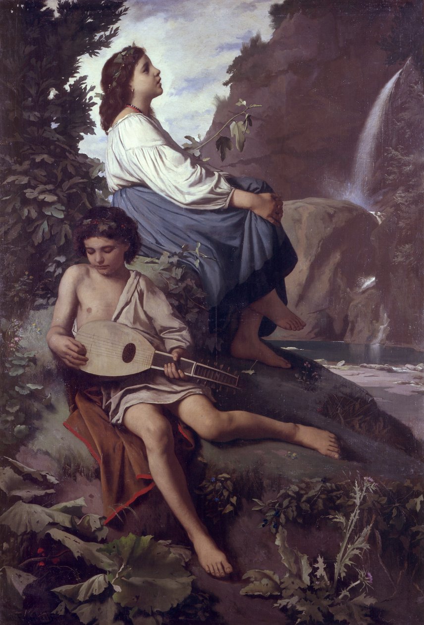 Minne om Tivoli av Anselm Feuerbach