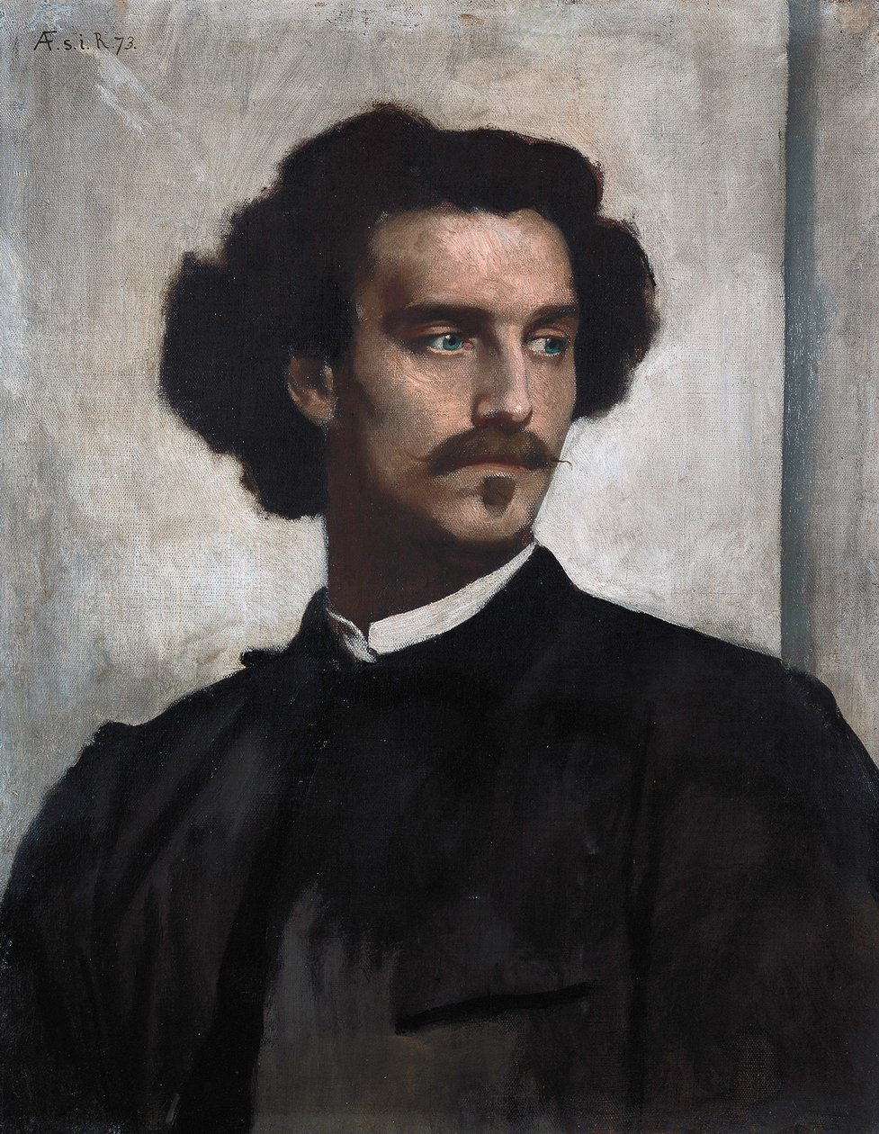 Selvportrett av Anselm Feuerbach