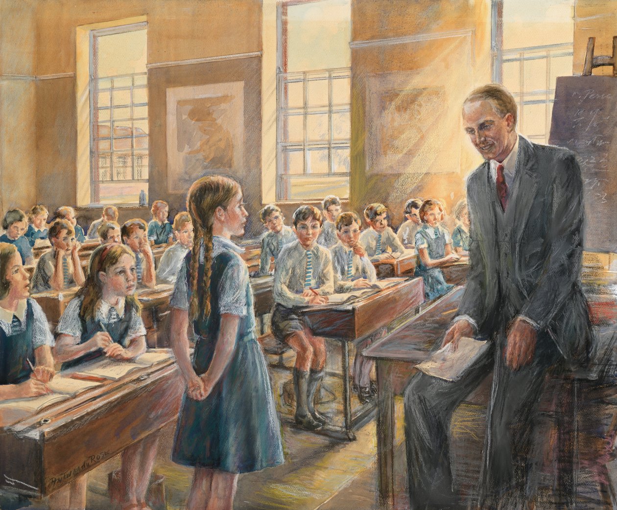 Arcadia School, Pretoria SA av Anthea Durose