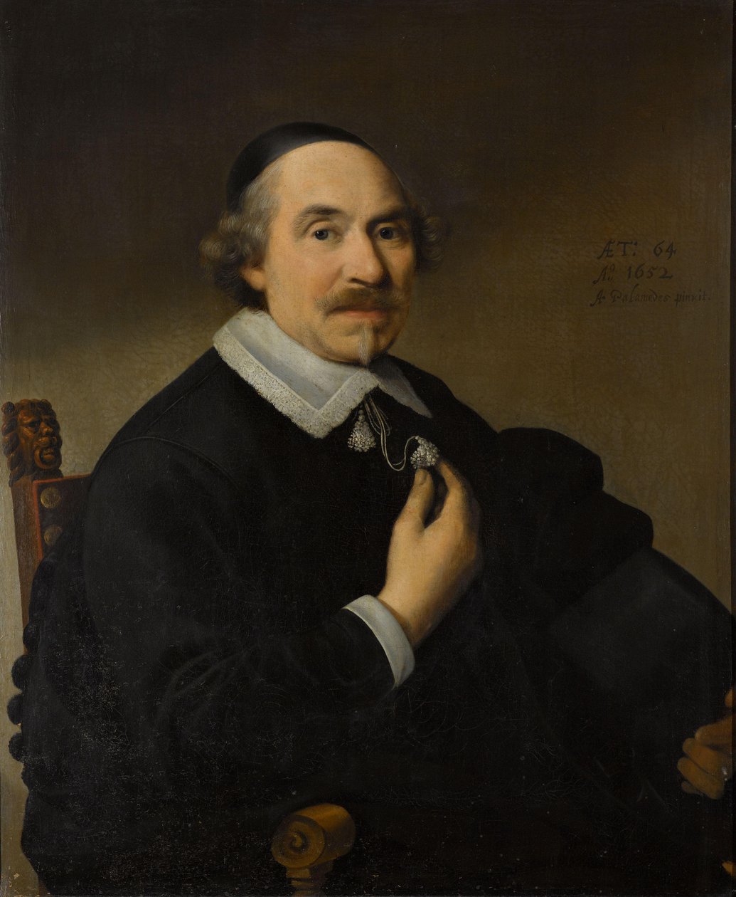Portrett av en mann, sannsynligvis Pieter Anthonisz van Bronckhorst (1588-1661) av Anthonie Palamedesz