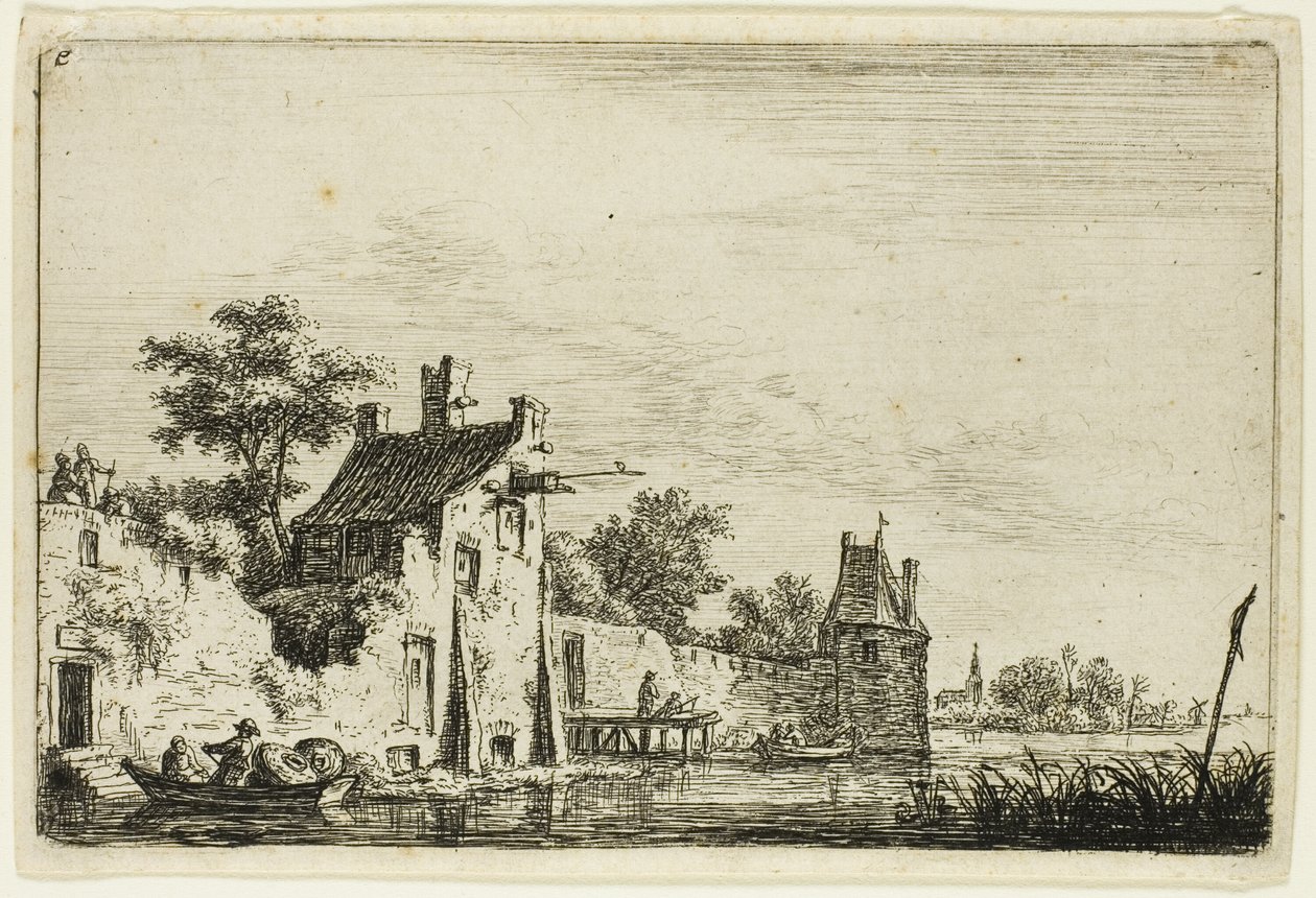 De to fiskernes avgang av Anthonie Waterloo