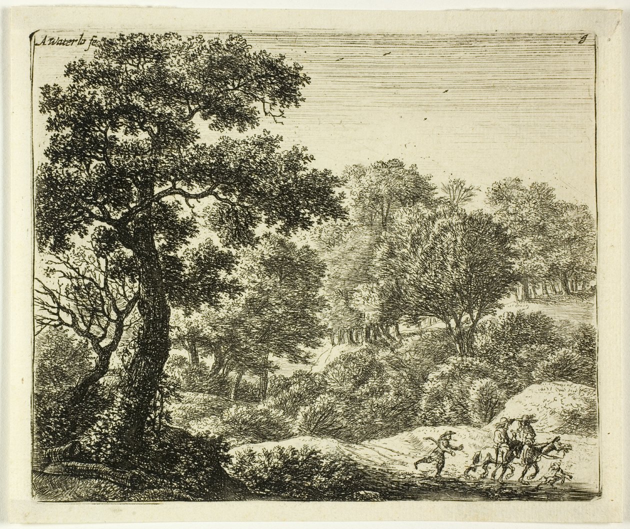 De to rytterne av Anthonie Waterloo