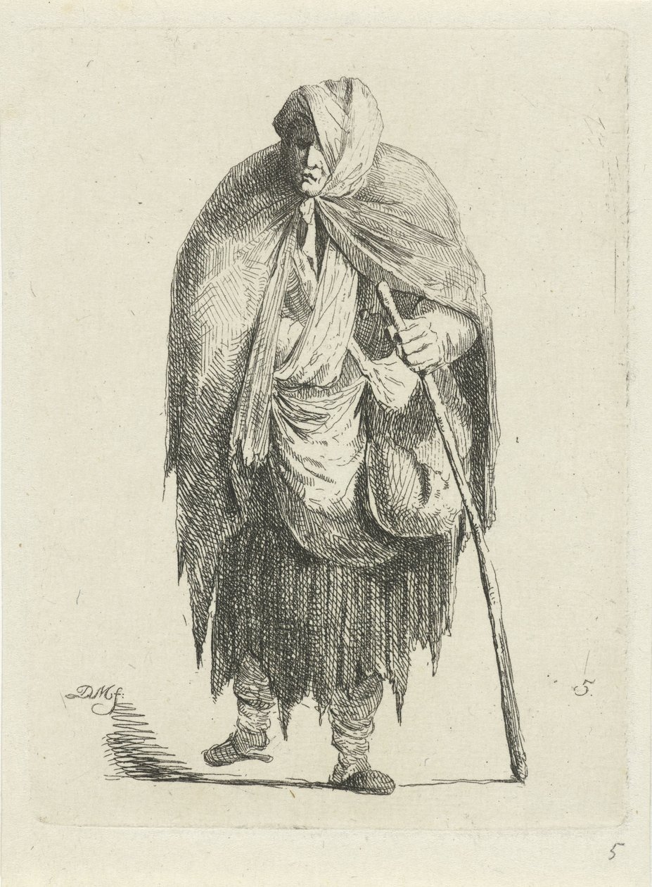 Kvinne i filler av Anthonie Willem Hendrik Nolthenius de Man