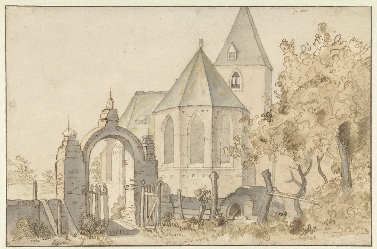kirke i Soest av Anthonie van Borssom